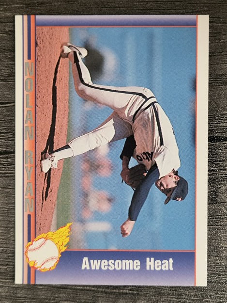 1992 Pacific Ryan Texas Express II #161 Nolan Ryan/Awesome Heat