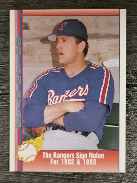 1992 Pacific Ryan Texas Express II #180 Nolan Ryan