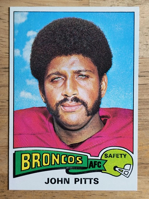 1975 Topps #409 John Pitts (POOR)