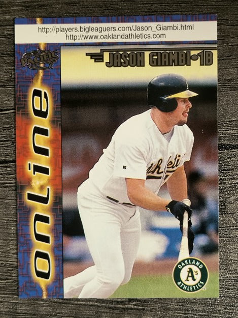 1998 Pacific Online #529 Jason Giambi