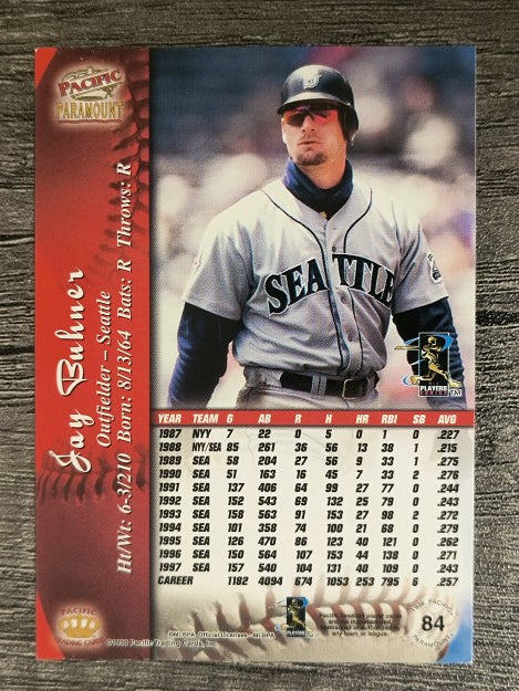 1998 Paramount #84 Jay Buhner
