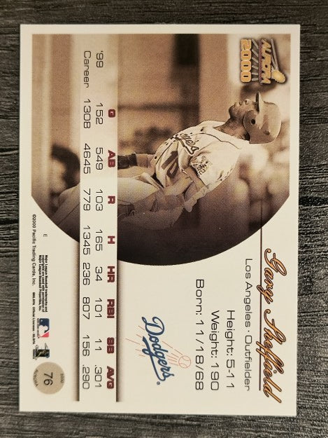 2000 Aurora #76 Gary Sheffield