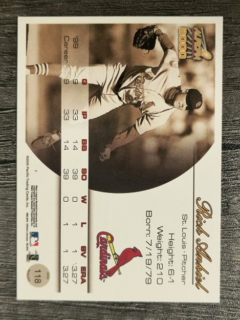2000 Aurora #118 Rick Ankiel