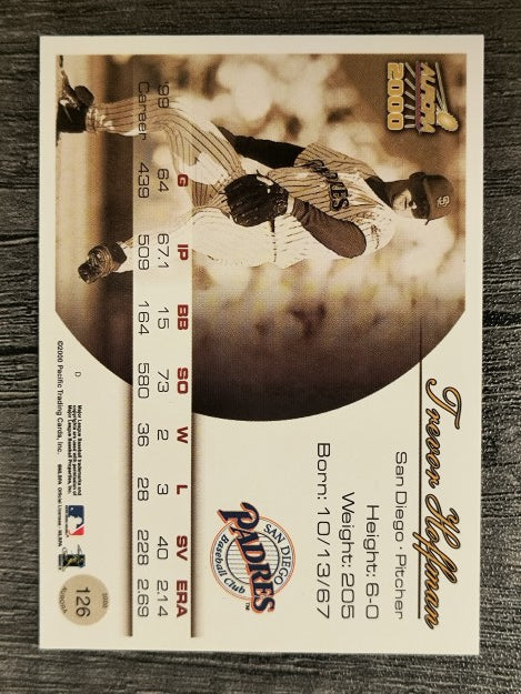 2000 Aurora #126 Trevor Hoffman