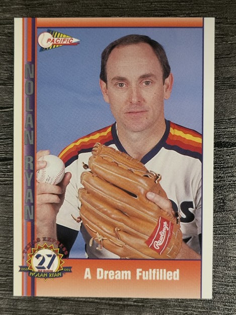 1993 Pacific Ryan 27th Season #44 Nolan Ryan/A Dream Fulfilled