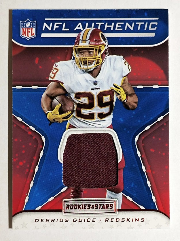 2019 Rookies and Stars NFL Authentic Jerseys #29 Derrius Guice