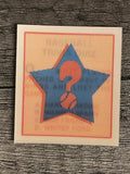 1986 Sportflics Trivia #52 Baseball Trivia Quiz