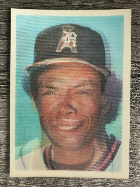 1986 Sportflics #74 Alvin Davis/Lou Whitaker/Rod Carew