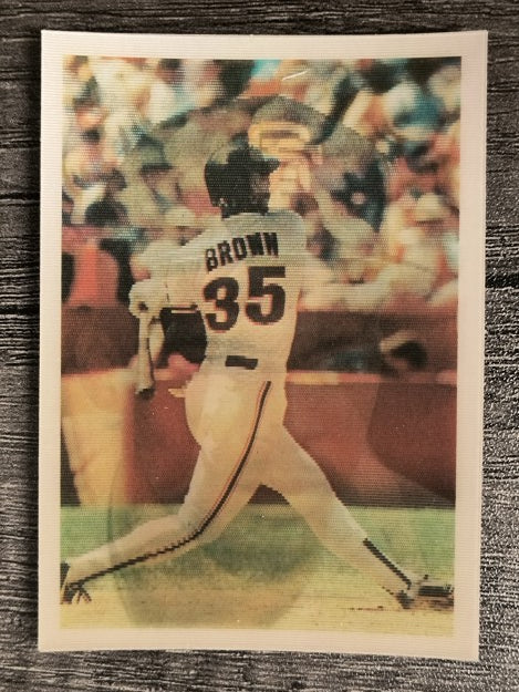 1986 Sportflics #78 Chris Brown