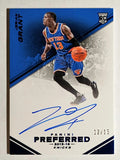 2015-16 Panini Preferred Autographs Blue #128 Jerian Grant