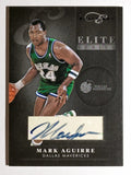2010-11 Elite Black Box Elite Series Signatures #4 Mark Aguirre/10