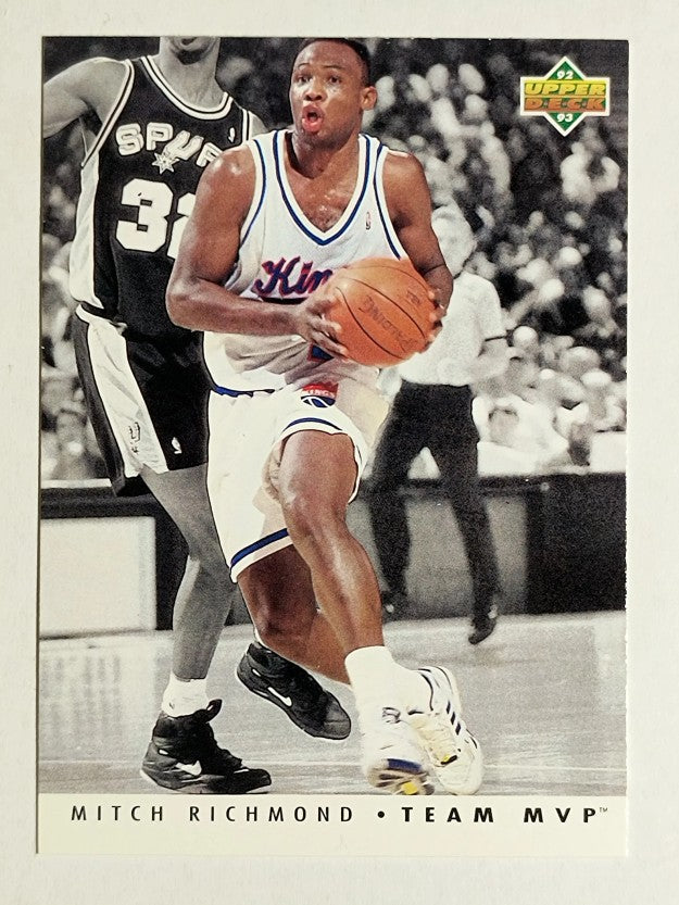 1992-93 Upper Deck Team MVPs #TM24 Mitch Richmond