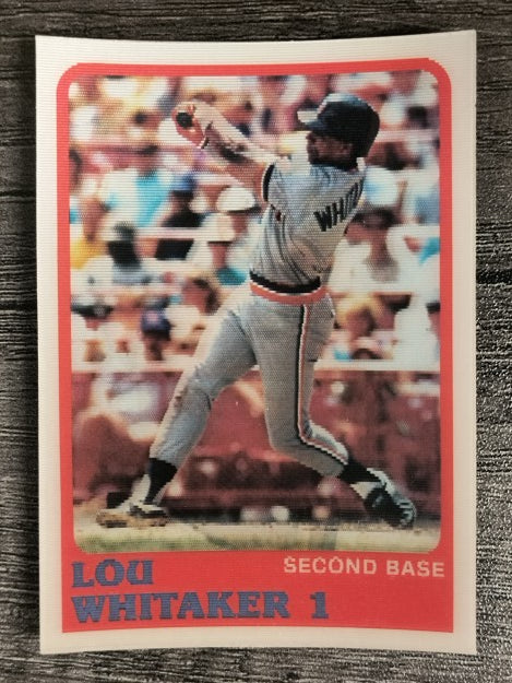 1988 Sportflics #30 Lou Whitaker