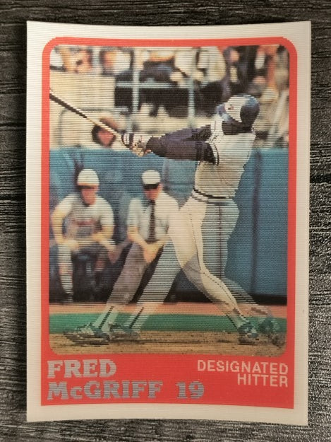 1988 Sportflics #168 Fred McGriff