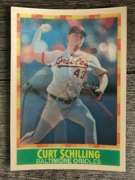 1990 Sportflics #133 Curt Schilling