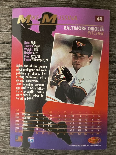 1994 Sportflics #44 Mike Mussina