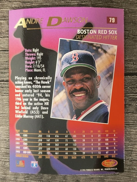 1994 Sportflics #79 Andre Dawson