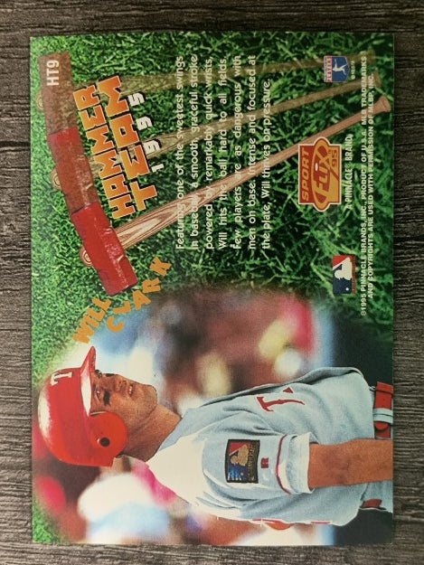 1995 Sportflix Hammer Team #HT9 Will Clark