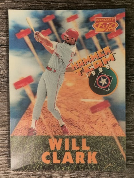 1995 Sportflix Hammer Team #HT9 Will Clark