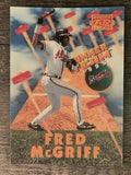 1995 Sportflix Hammer Team #HT14 Fred McGriff