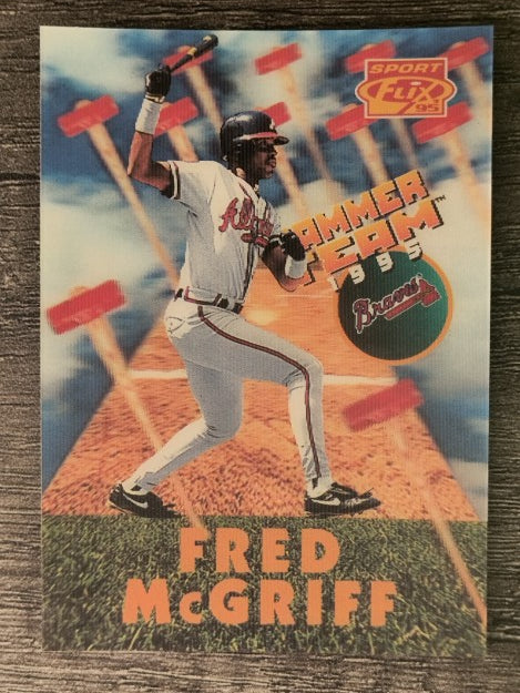 1995 Sportflix Hammer Team #HT14 Fred McGriff