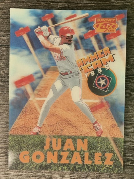 1995 Sportflix Hammer Team #HT15 Juan Gonzalez