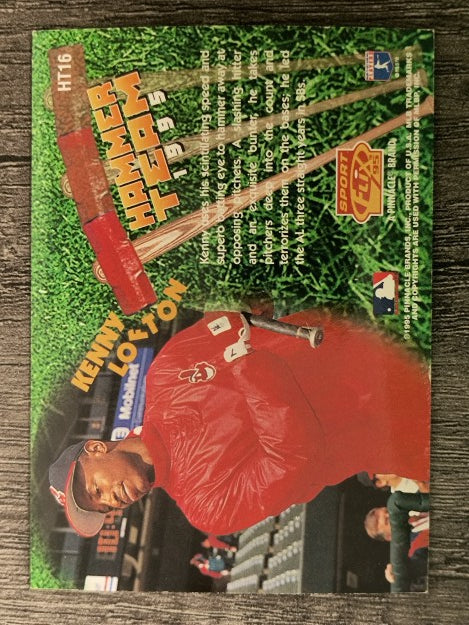 1995 Sportflix Hammer Team #HT16 Kenny Lofton