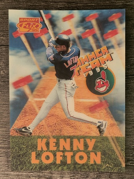 1995 Sportflix Hammer Team #HT16 Kenny Lofton