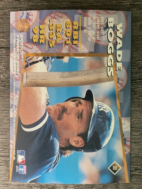 1995 UC3 #30 Wade Boggs