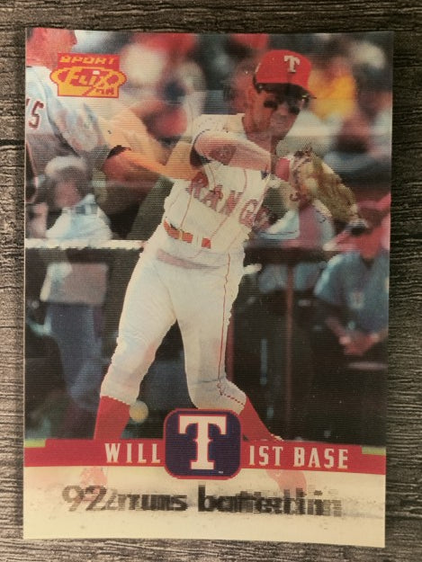 1996 Sportflix #3 Will Clark