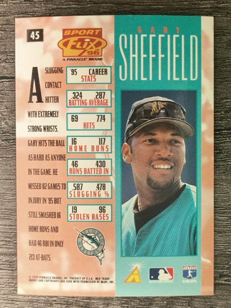 1996 Sportflix #45 Gary Sheffield
