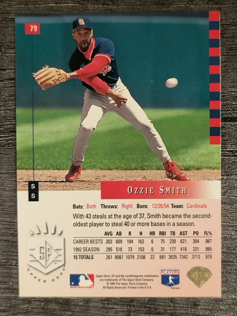 1993 SP #79 Ozzie Smith (NM)