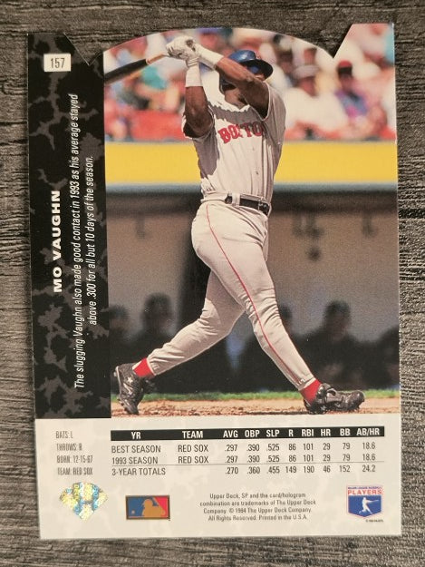 1994 SP Die Cuts #157 Mo Vaughn
