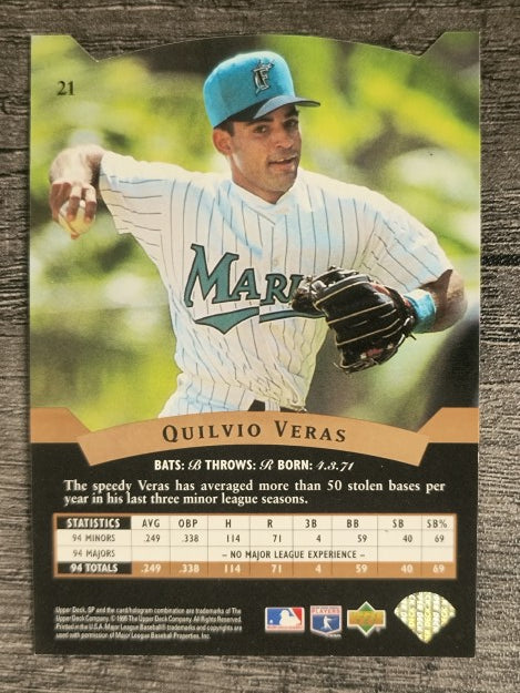 1995 SP #21 Quilvio Veras FOIL