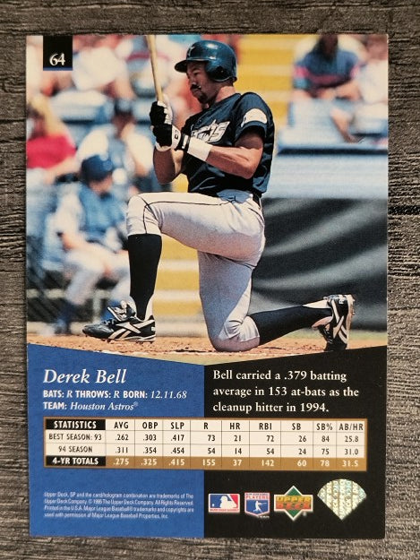 1995 SP #64 Derek Bell