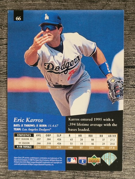 1995 SP #66 Eric Karros