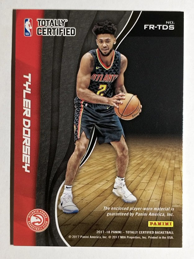2017-18 Totally Certified Fabric of the Game Rookies #40 Tyler Dorsey/249