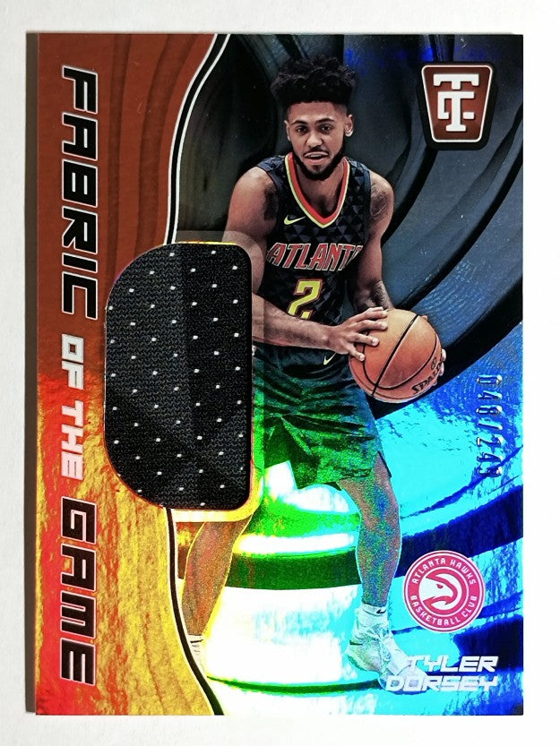 2017-18 Totally Certified Fabric of the Game Rookies #40 Tyler Dorsey/249