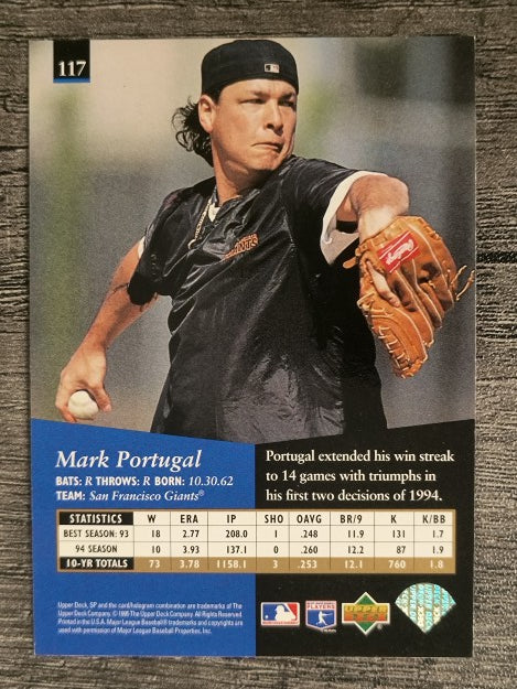 1995 SP #117 Mark Portugal