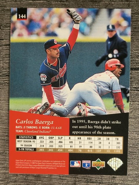 1995 SP #144 Carlos Baerga