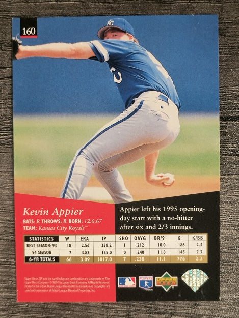 1995 SP #160 Kevin Appier