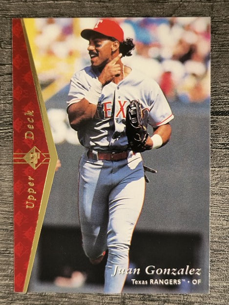 1995 SP #195 Juan Gonzalez