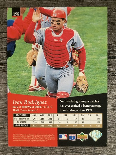 1995 SP #198 Ivan Rodriguez