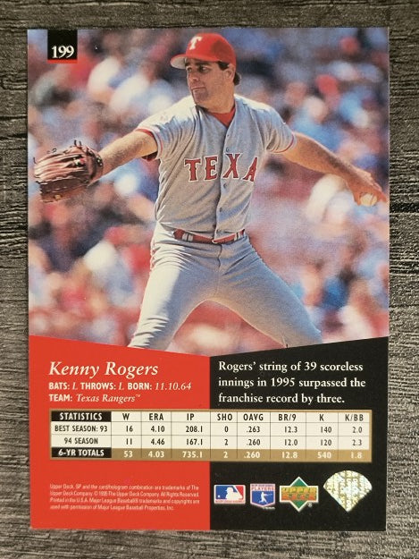 1995 SP #199 Kenny Rogers