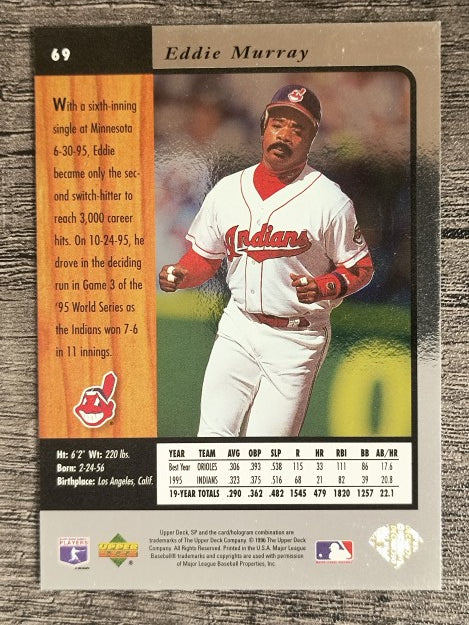 1996 SP #69 Eddie Murray