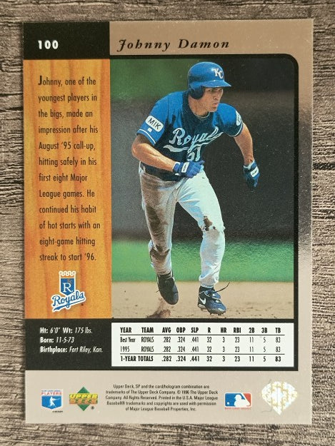 1996 SP #100 Johnny Damon