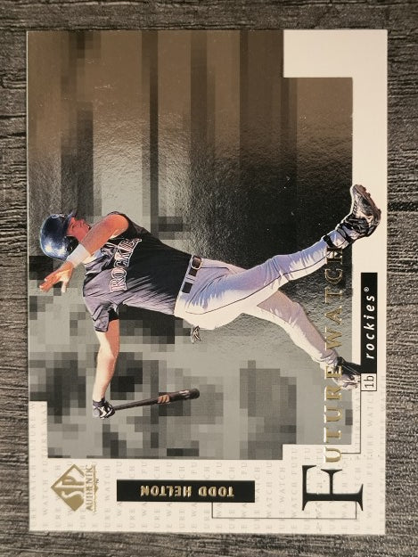 1998 SP Authentic #15 Todd Helton FOIL