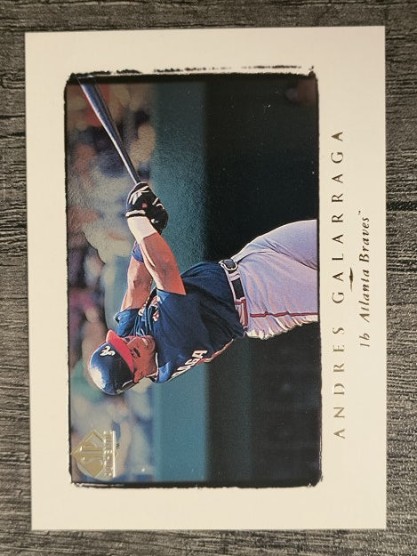 1998 SP Authentic #50 Andres Galarraga