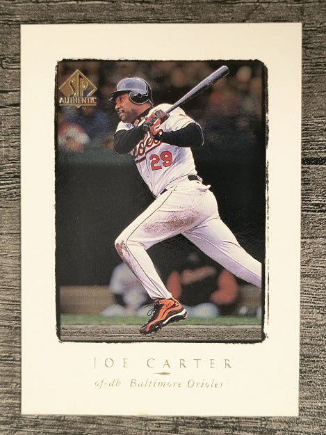1998 SP Authentic #54 Joe Carter