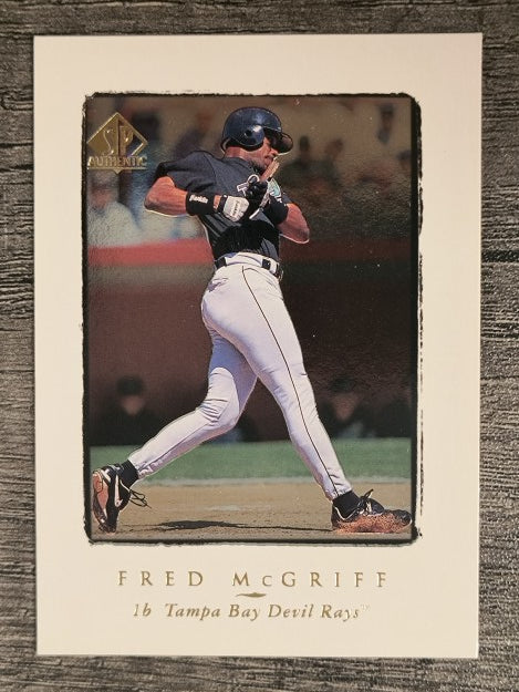 1998 SP Authentic #185 Fred McGriff